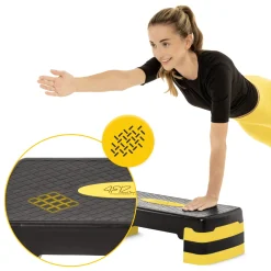 Stepper do aerobiku Standard 3-stopnie żółty