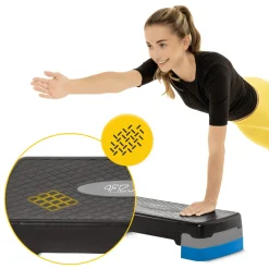Stepper do aerobiku Standard 2-stopnie niebieski