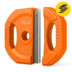 Sztanga treningowa z obciążeniem żeliwnym 20 kg