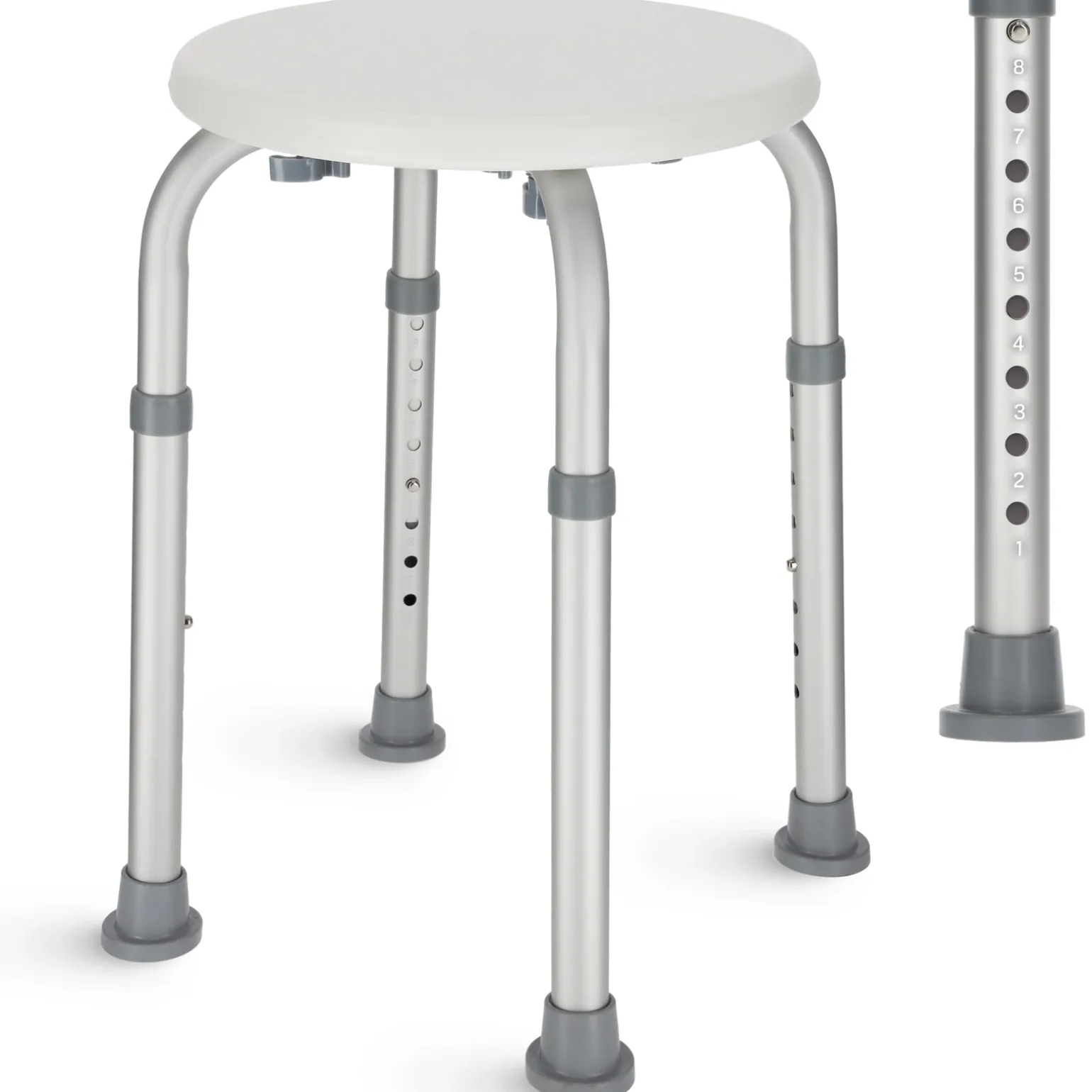 Taboret stołek pod prysznic okrągły
