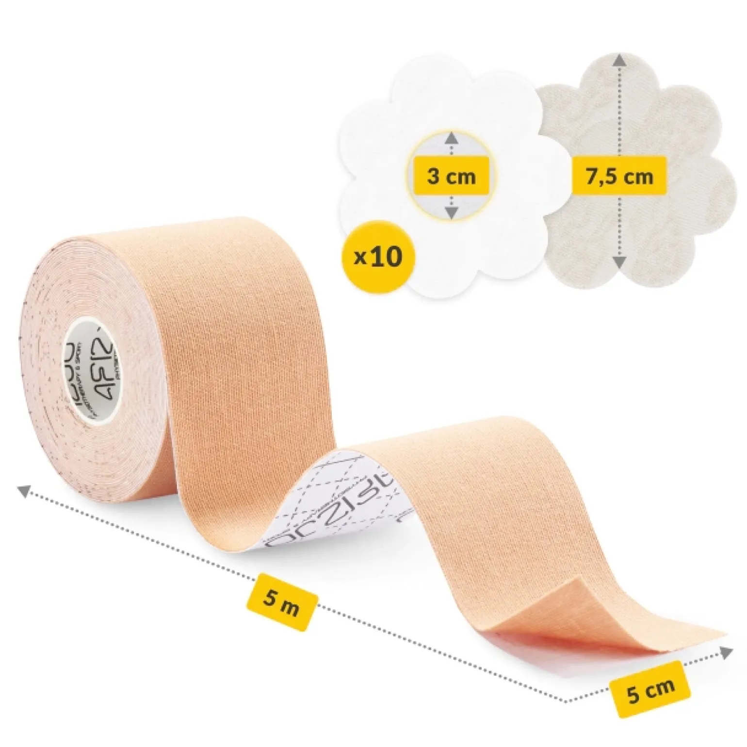 Taśma do biustu modelująca beżowa