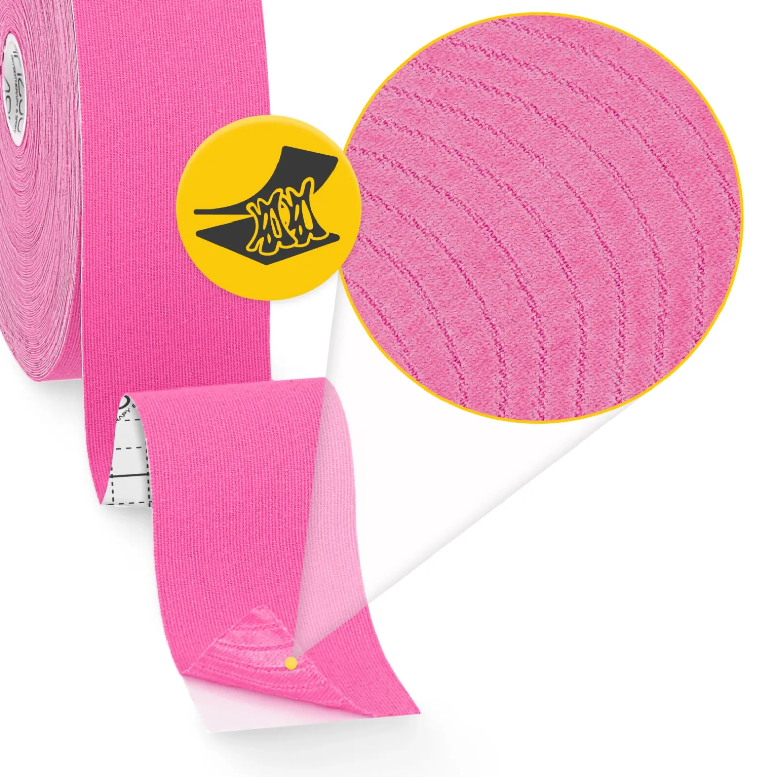 Taśma do kinesiotapingu 5 cm x 31 m