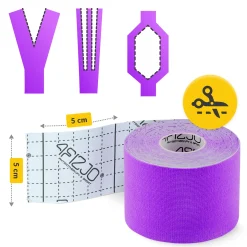 Taśma do kinesiotapingu 5 cm x 5 m