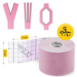 Taśma do kinesiotapingu 5 cm x 5 m