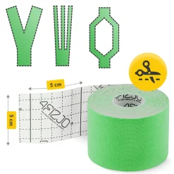 Taśma do kinesiotapingu 5 cm x 5 m