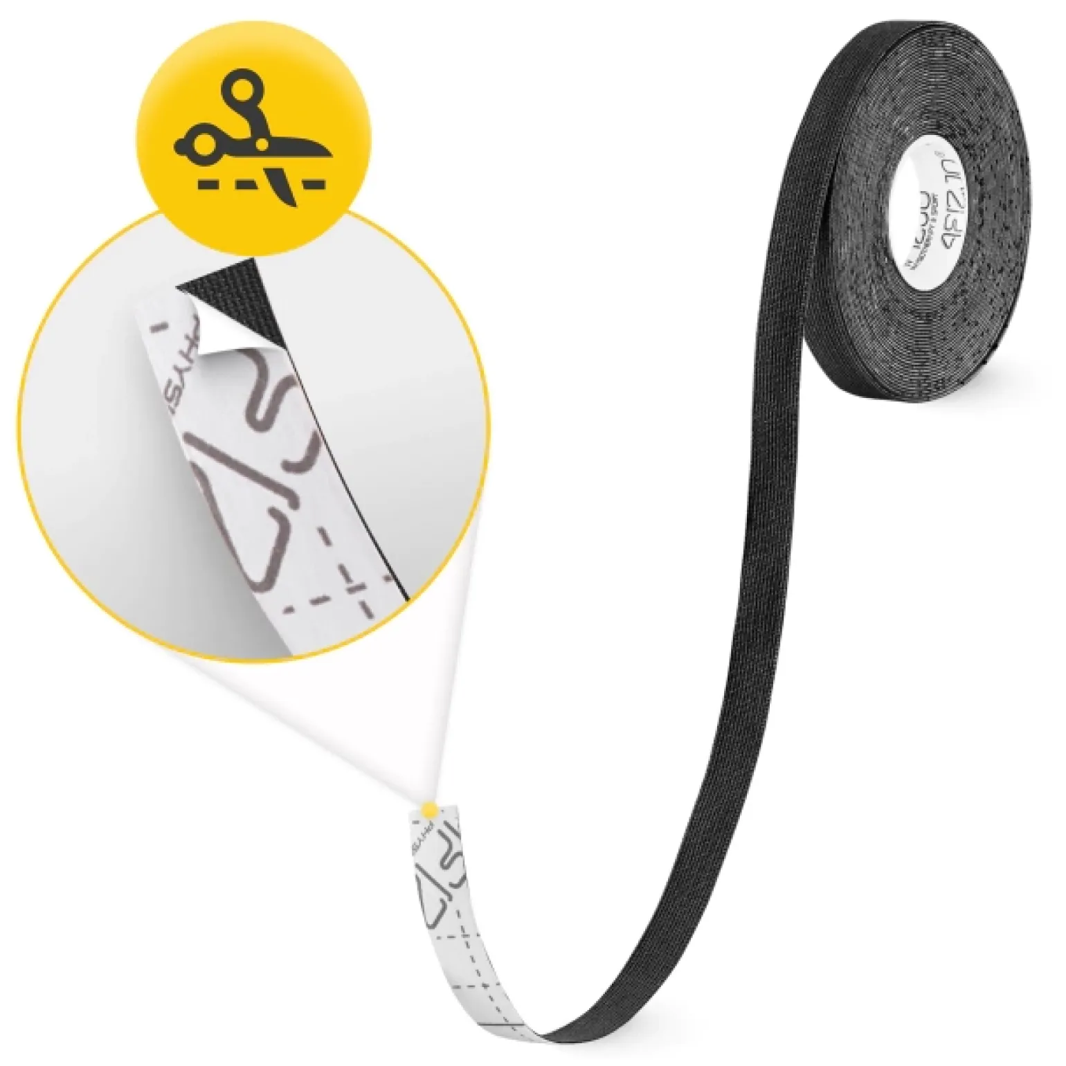 Taśma do kinesiotapingu 5 m x 1 cm