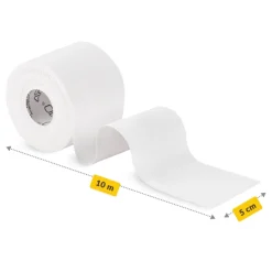 Taśma do kinesiotapingu 10 m x 5 cm