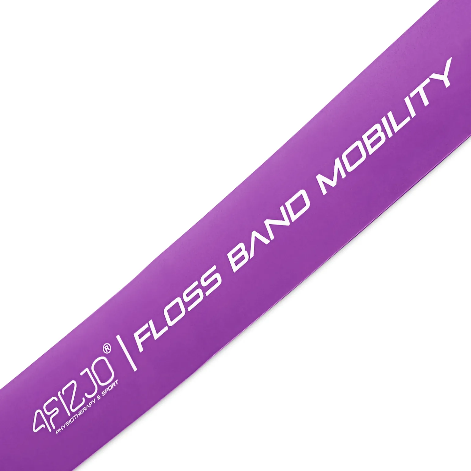 Taśma rehabilitacyjna do ćwiczeń FLOSS BAND 1 mm fioletowa