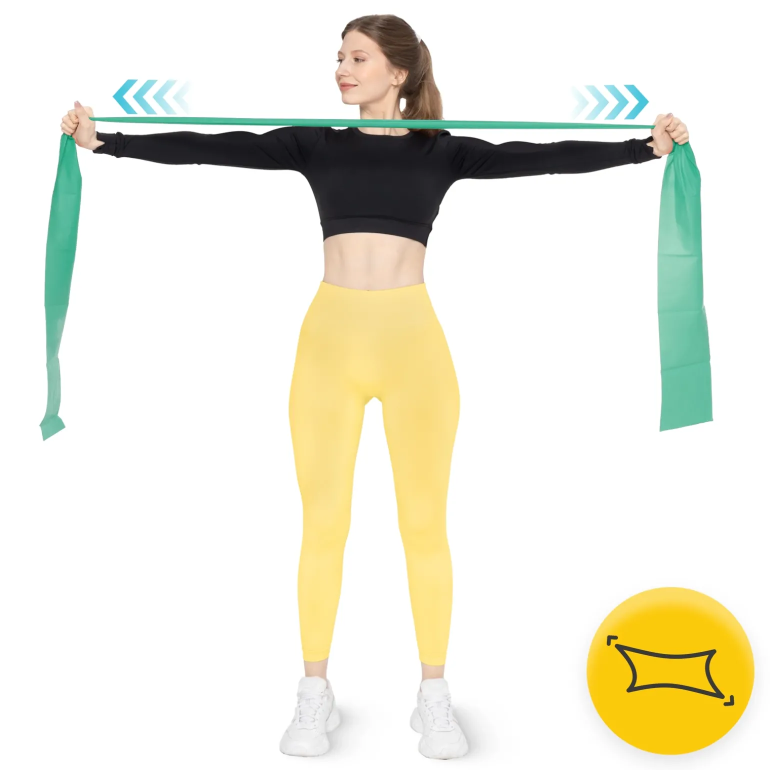 Taśma rehabilitacyjna FLAT BAND 5-8 kg