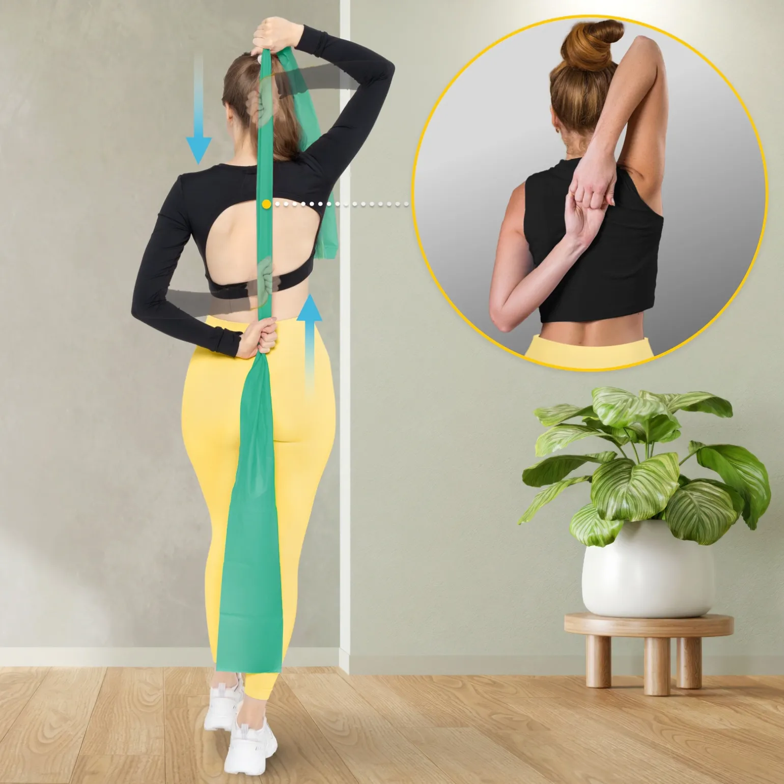 Taśma rehabilitacyjna FLAT BAND 5-8 kg