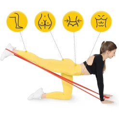 Taśma rehabilitacyjna FLAT BAND 2-4 kg