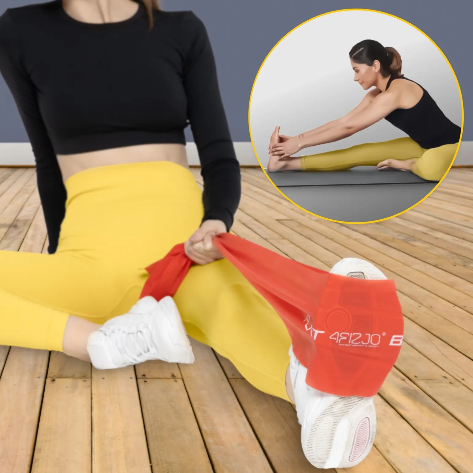 Taśma rehabilitacyjna FLAT BAND 2-4 kg