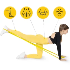 Taśma rehabilitacyjna FLAT BAND 1-2 kg
