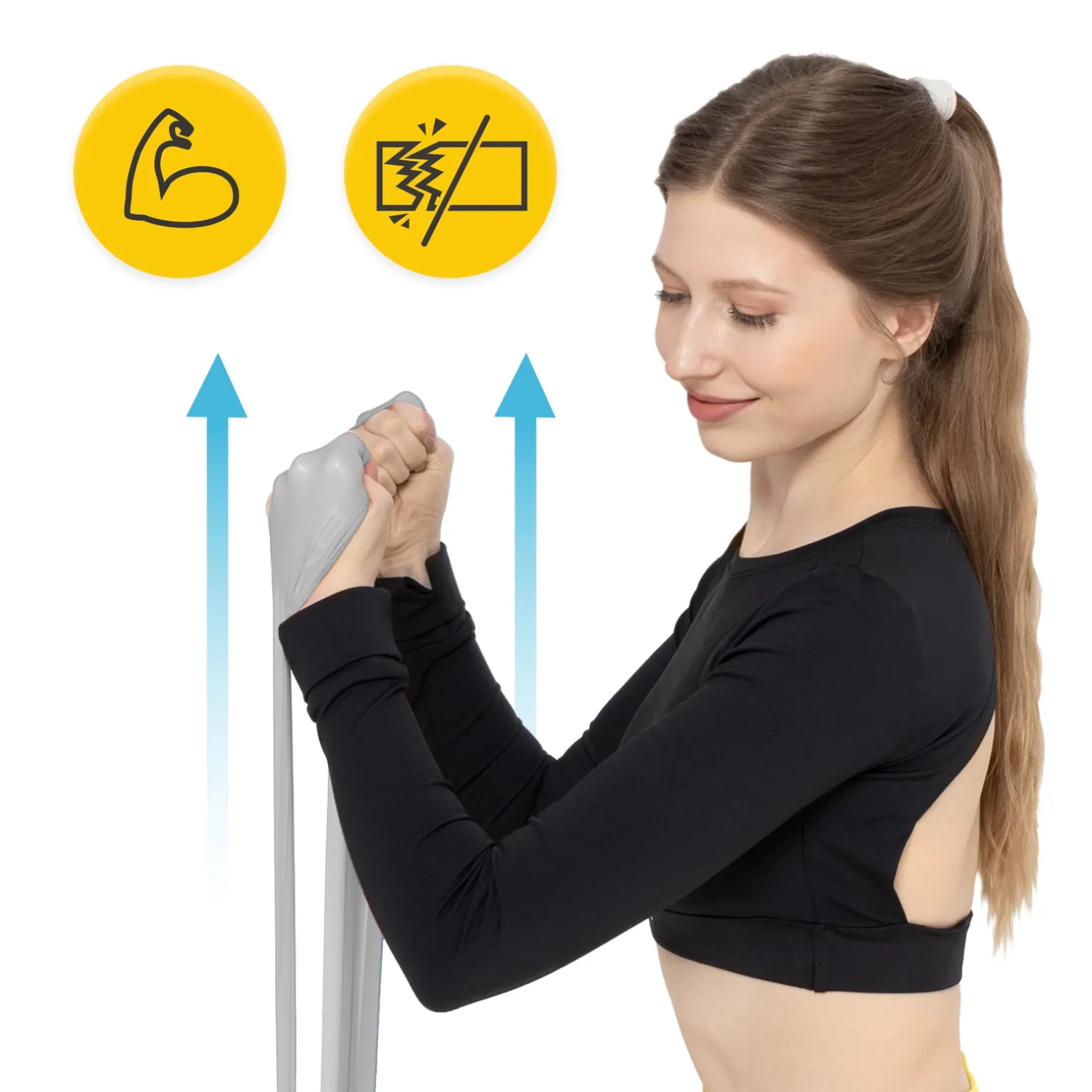 Taśma rehabilitacyjna FLAT BAND 15-25 kg