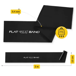 Taśma rehabilitacyjna FLAT BAND 12-15 kg