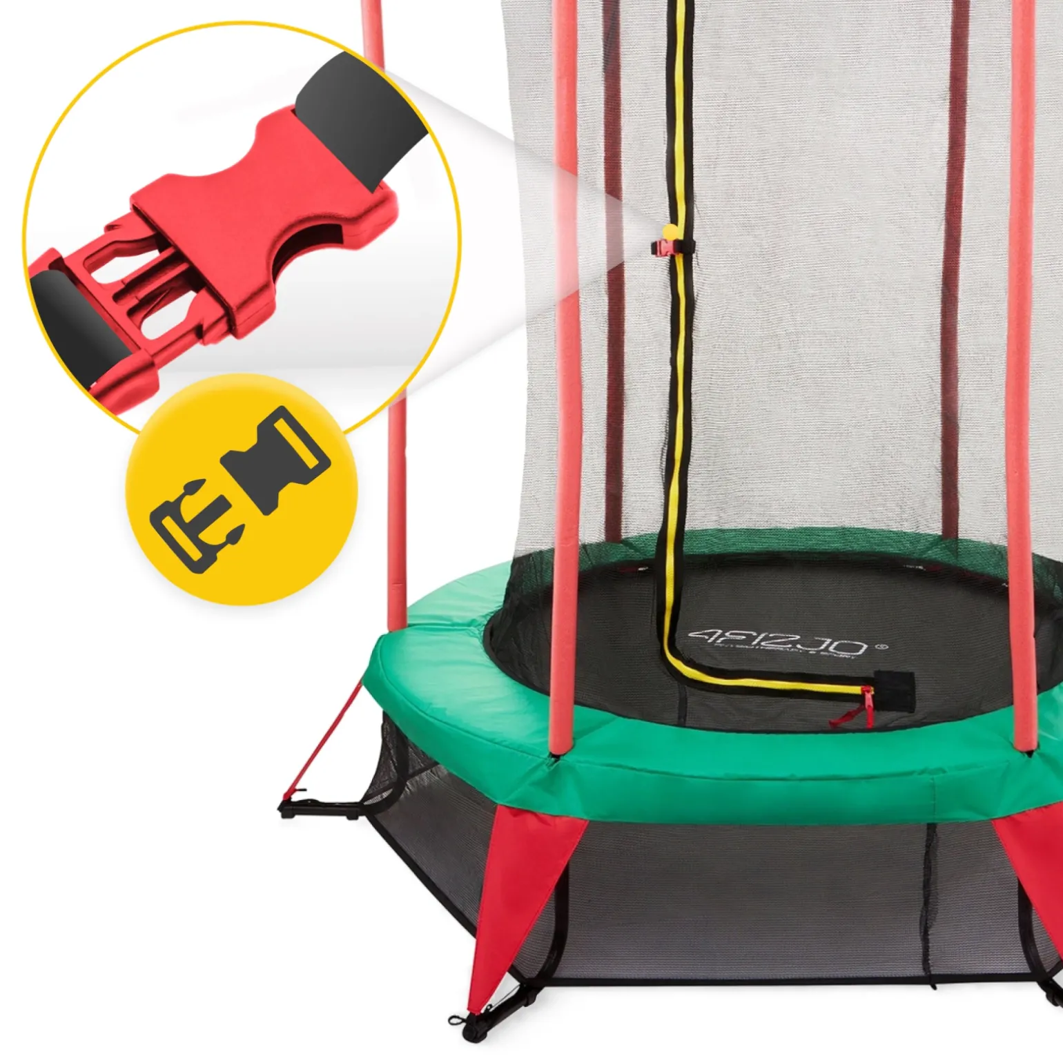 Trampolina dla dzieci do domu i ogrodu