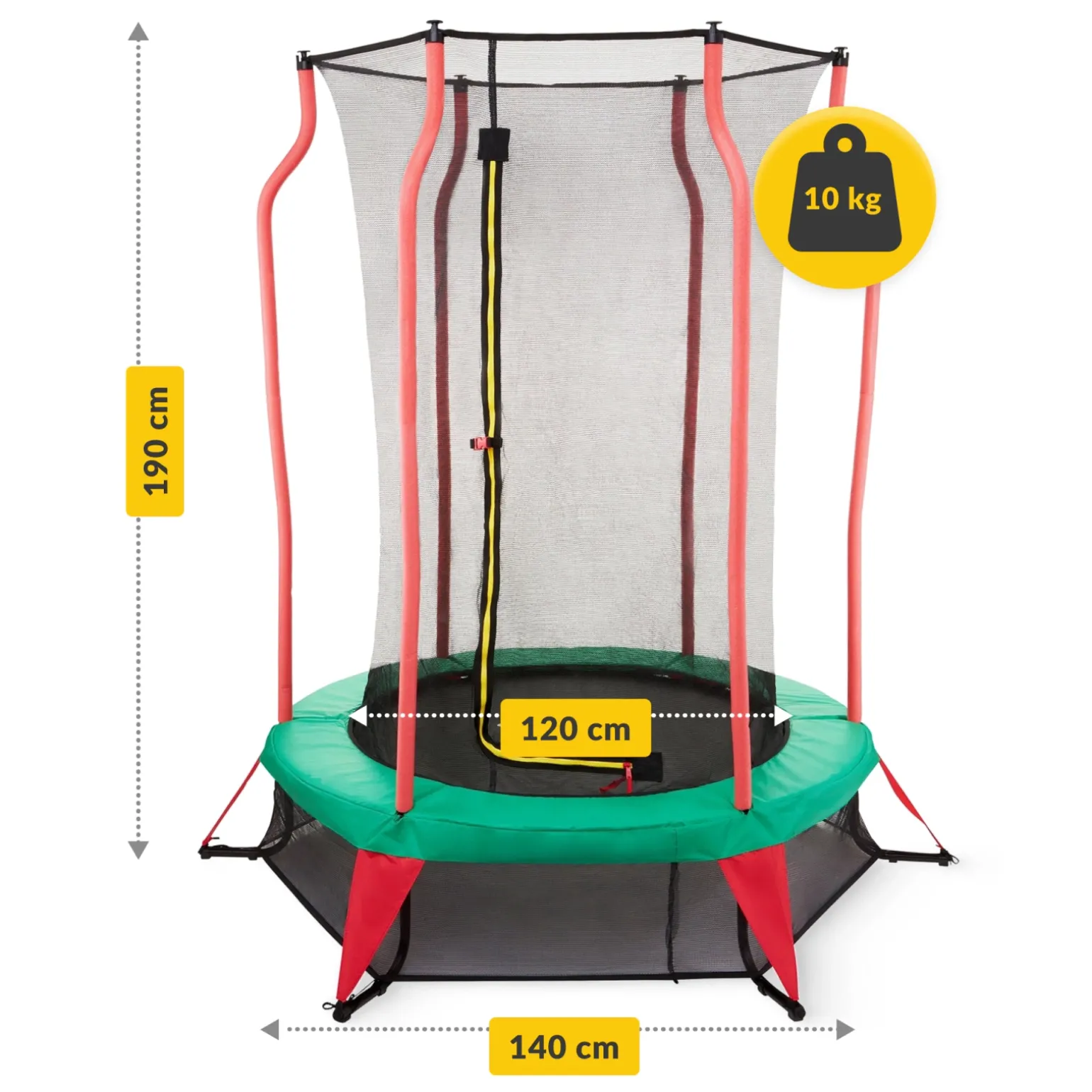Trampolina dla dzieci do domu i ogrodu
