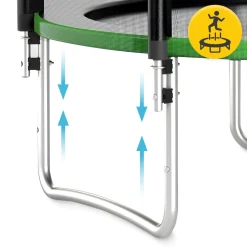 Trampolina ogrodowa dla dzieci CLASSIC 312 cm 10 FT