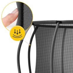 Trampolina ogrodowa dla dzieci PRO 252 cm 8FT