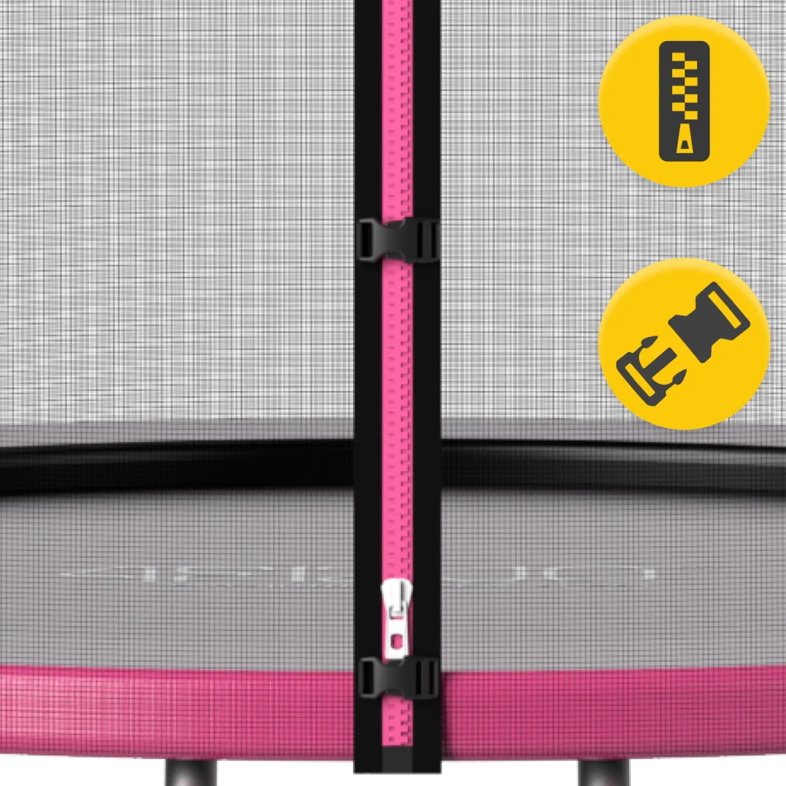 Trampolina ogrodowa dla dzieci CLASSIC 252cm 8FT