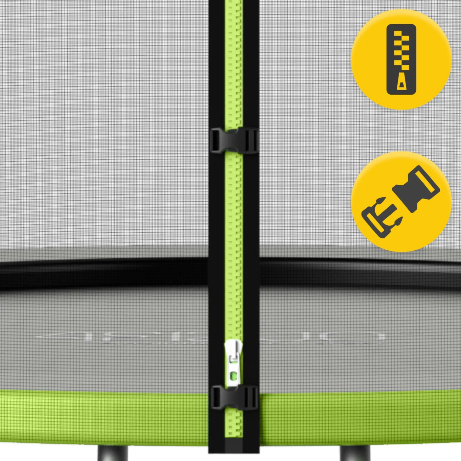Trampolina ogrodowa dla dzieci CLASSIC 374 cm 12FT