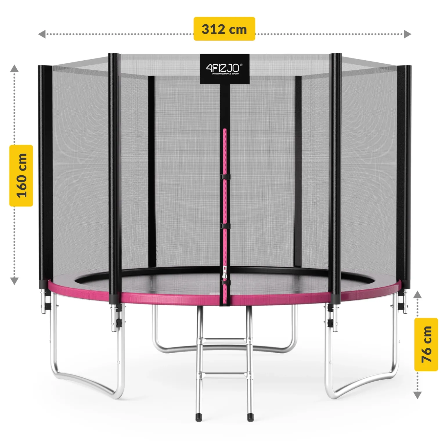 Trampolina ogrodowa dla dzieci CLASSIC 312 cm 10 FT