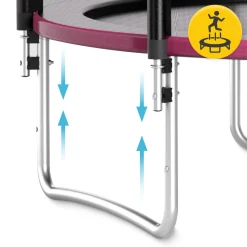 Trampolina ogrodowa dla dzieci CLASSIC 312 cm 10 FT