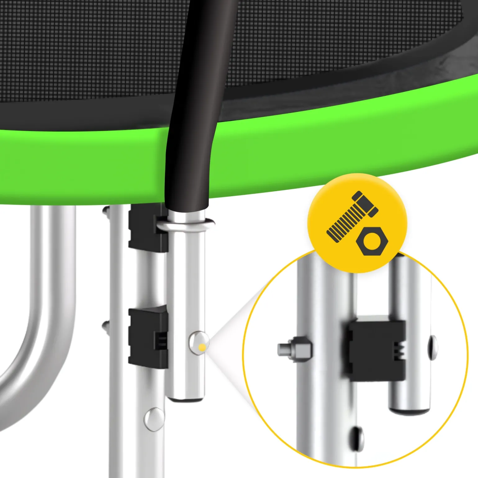 Trampolina ogrodowa dla dzieci PRO 435cm 14FT