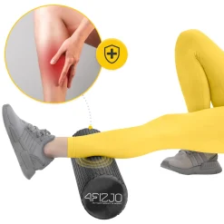 Wałek do masażu z wypustkami CARE+ 90 cm czarny