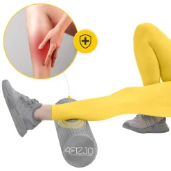 Wałek do masażu z wypustkami CARE+ 45 cm szary