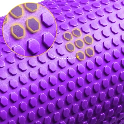 Wałek do masażu z wypustkami CARE+ 45 cm fioletowy