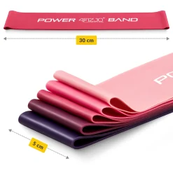 Zestaw 5 gum do ćwiczeń MINI POWER BAND