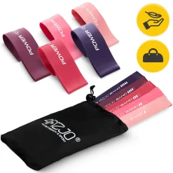 Zestaw 5 gum do ćwiczeń MINI POWER BAND