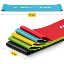 Zestaw 5 gum do ćwiczeń MINI POWER BAND