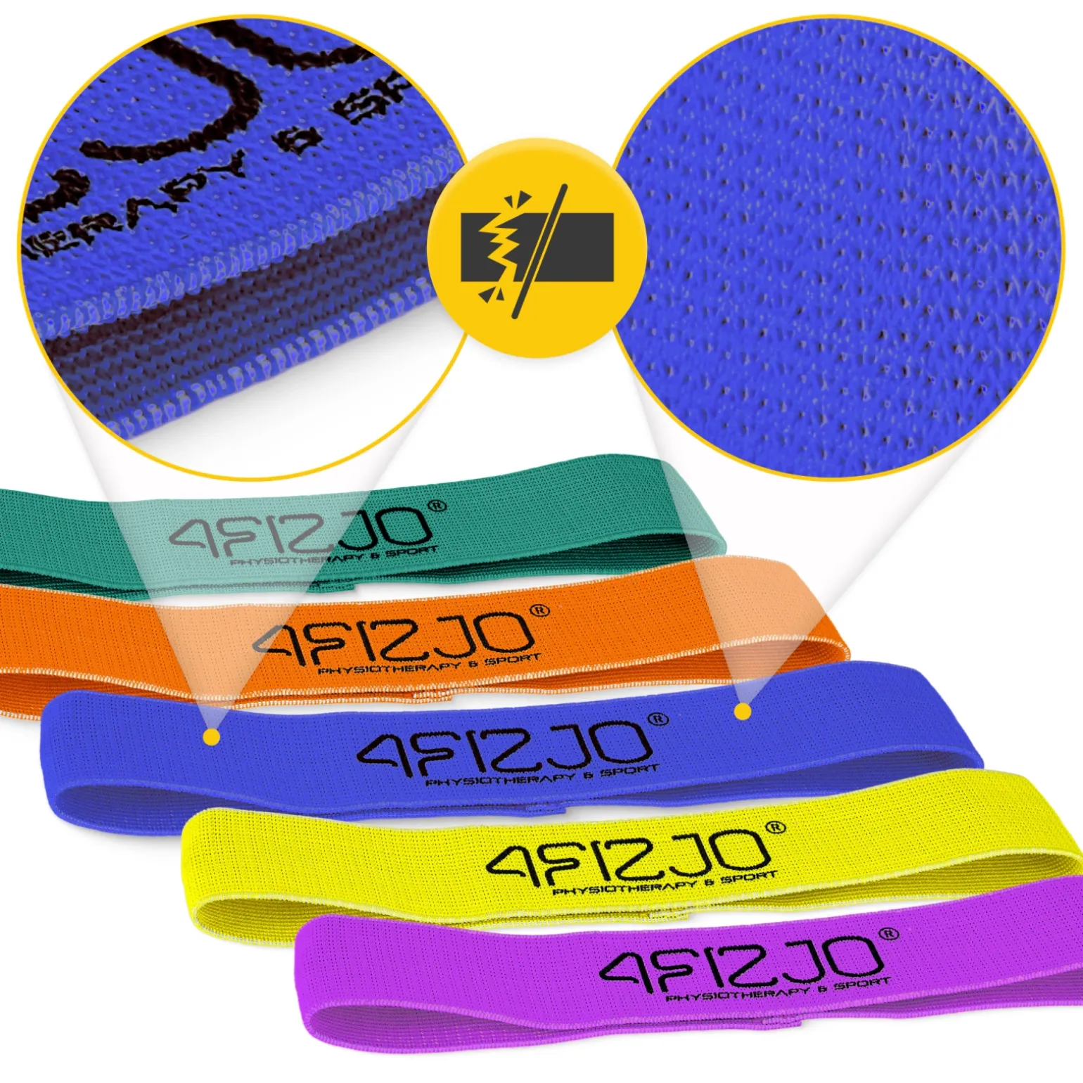 Zestaw 5 gum materiałowych FLEX BAND
