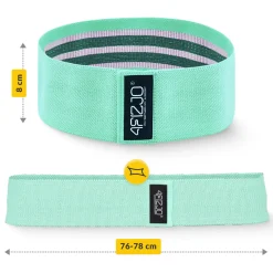 Zestaw 3 gum materiałowych do ćwiczeń HIP BAND