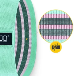 Zestaw 3 gum materiałowych do ćwiczeń HIP BAND