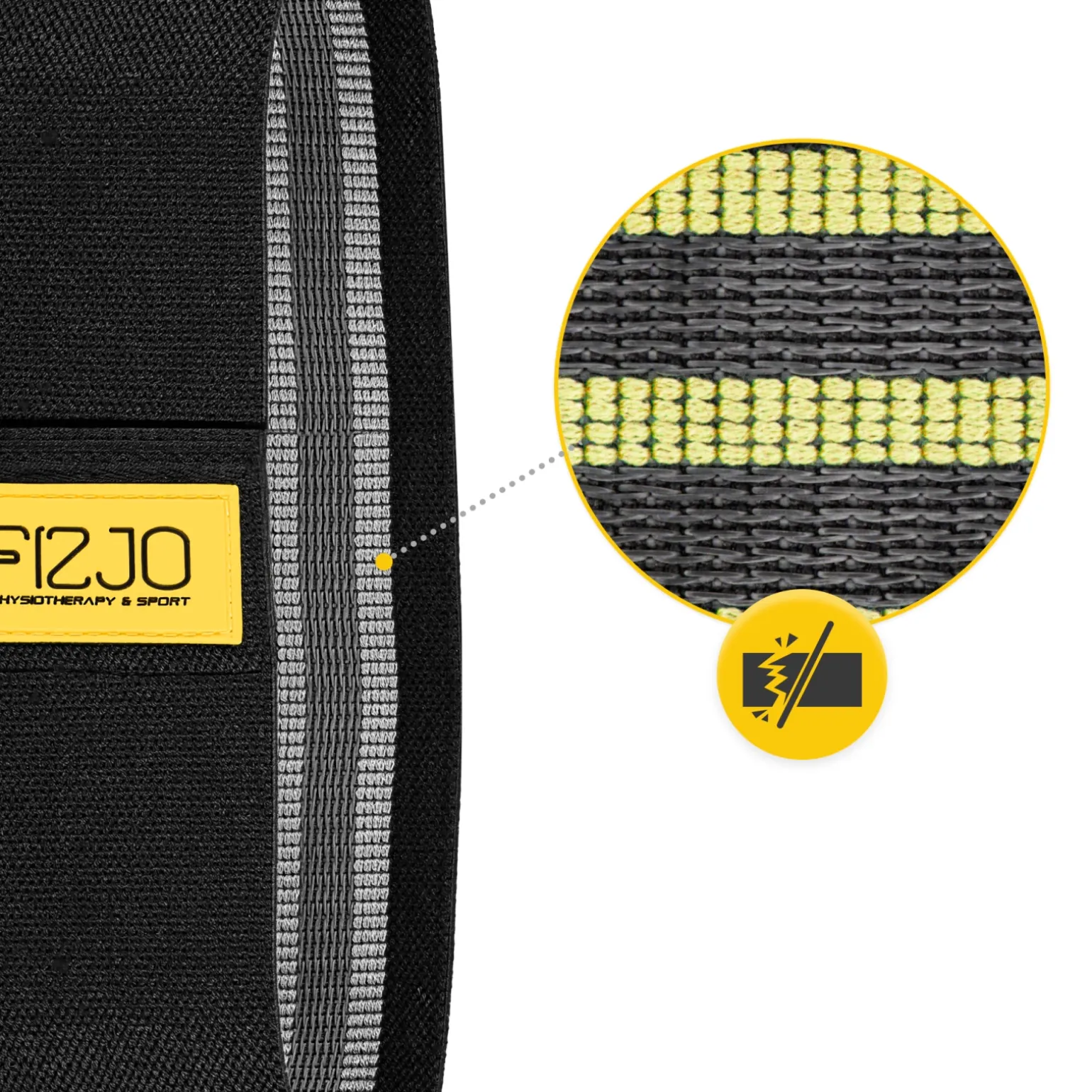 Zestaw 3 gum materiałowych do ćwiczeń HIP BAND