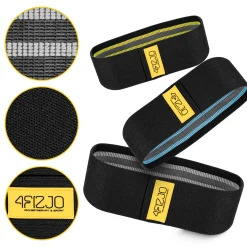 Zestaw 3 gum materiałowych do ćwiczeń HIP BAND