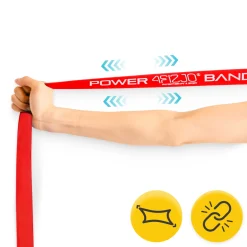 Zestaw 3 gum oporowych do ćwiczeń POWER BAND