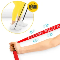 Zestaw 3 gum oporowych do ćwiczeń POWER BAND