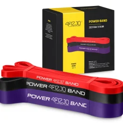 Zestaw 3 gum oporowych do ćwiczeń POWER BAND