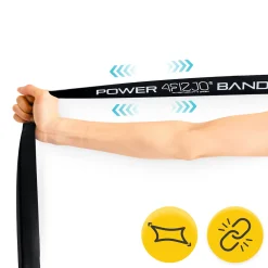 Zestaw 3 gum oporowych do ćwiczeń POWER BAND