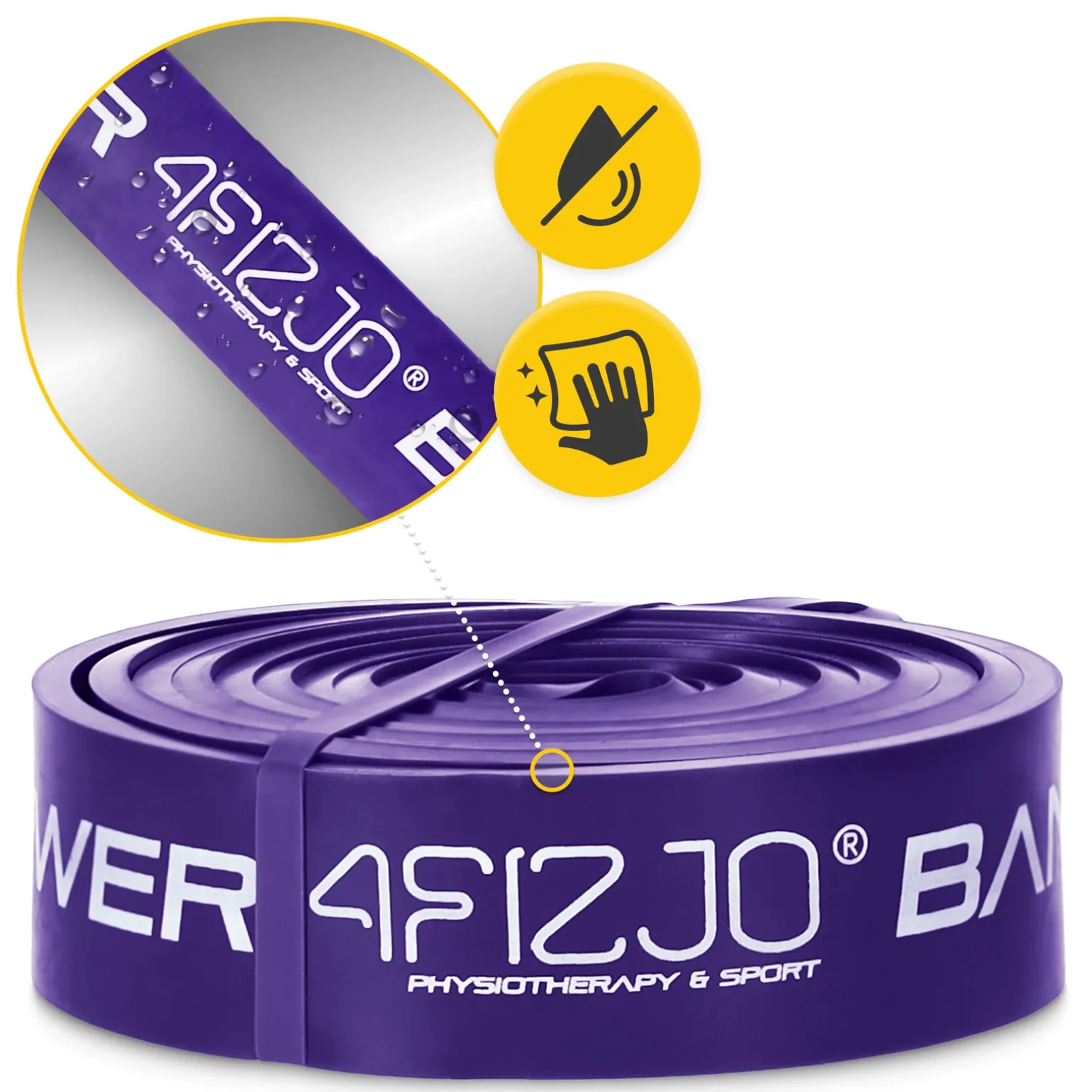 Zestaw 3 gum oporowych do ćwiczeń POWER BAND
