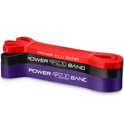 Zestaw 3 gum oporowych do ćwiczeń POWER BAND