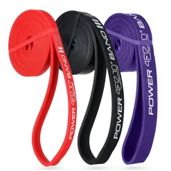 Zestaw 3 gum oporowych do ćwiczeń POWER BAND
