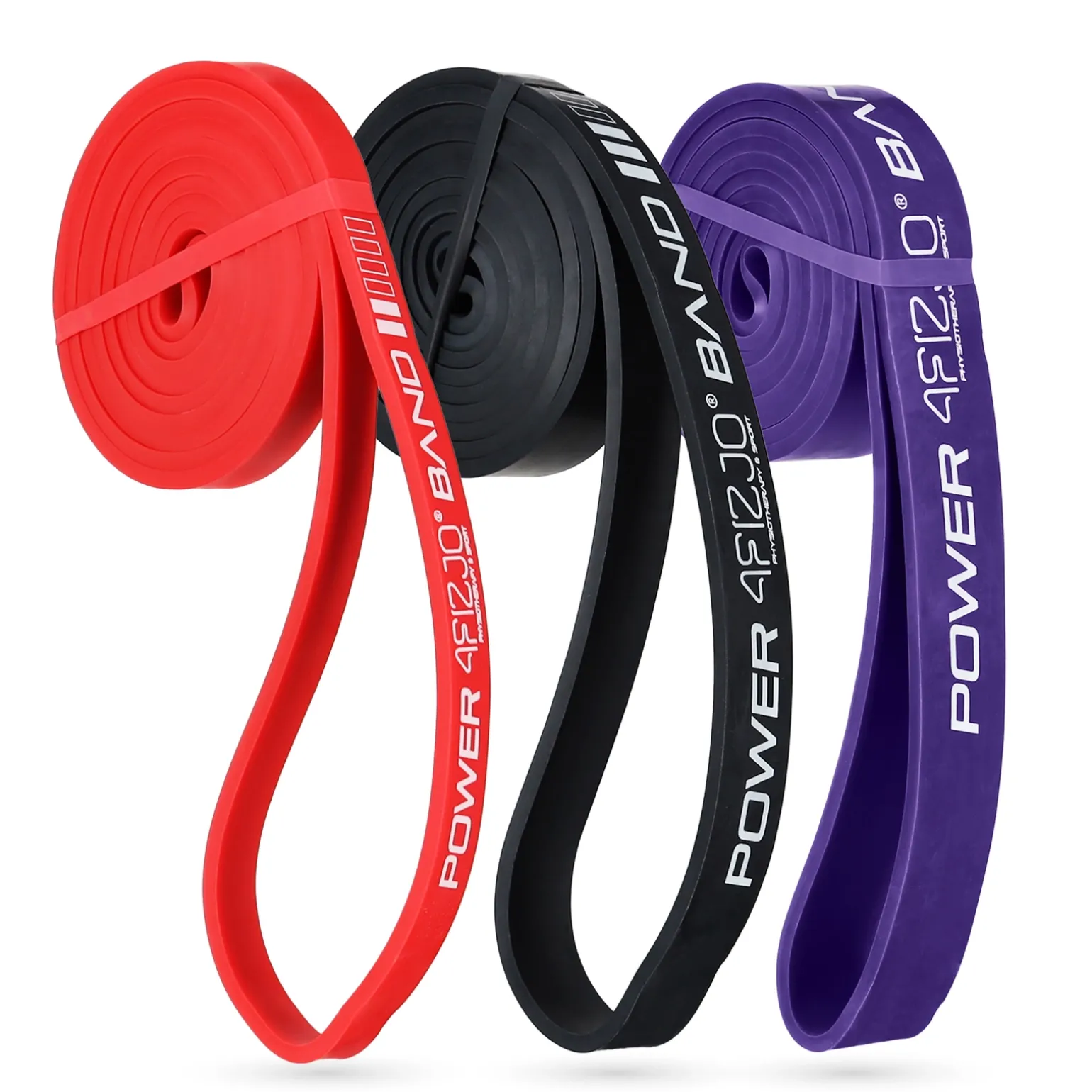 Zestaw 3 gum oporowych do ćwiczeń POWER BAND