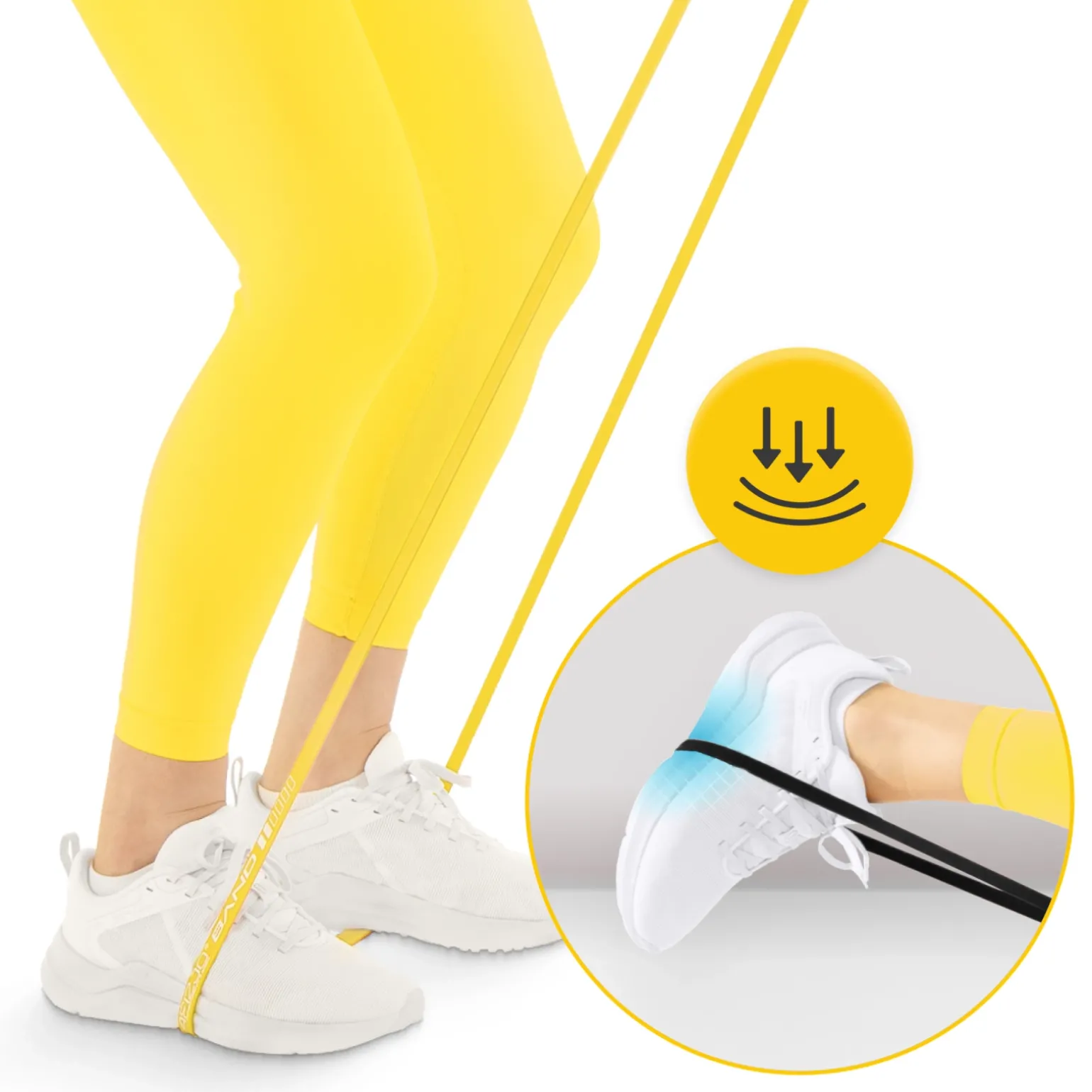 Zestaw 4 gum oporowych do ćwiczeń POWER BAND