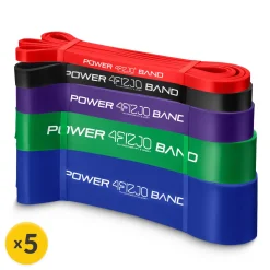 Zestaw 5 gum oporowych POWER BAND