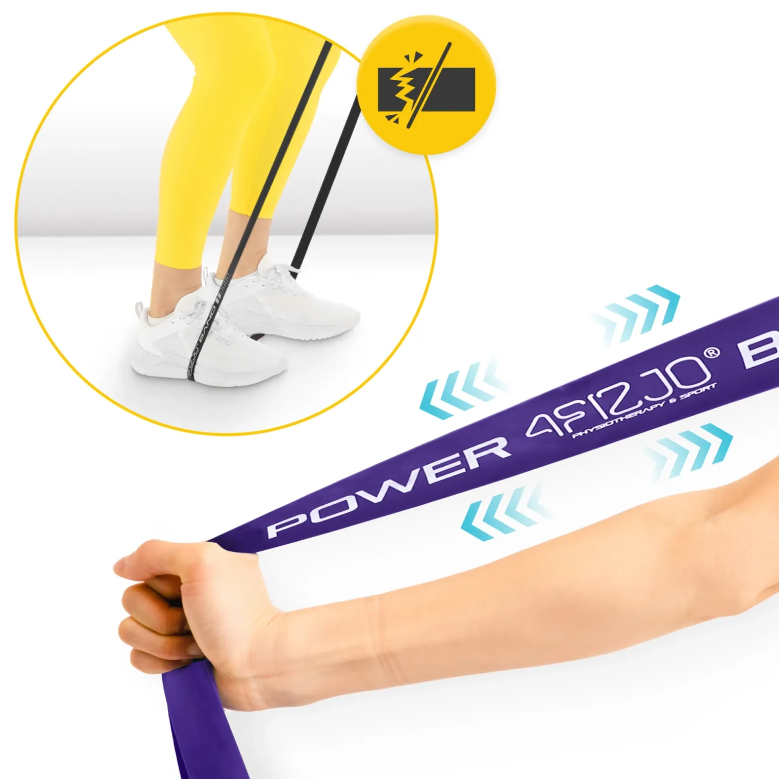 Zestaw 5 gum oporowych POWER BAND